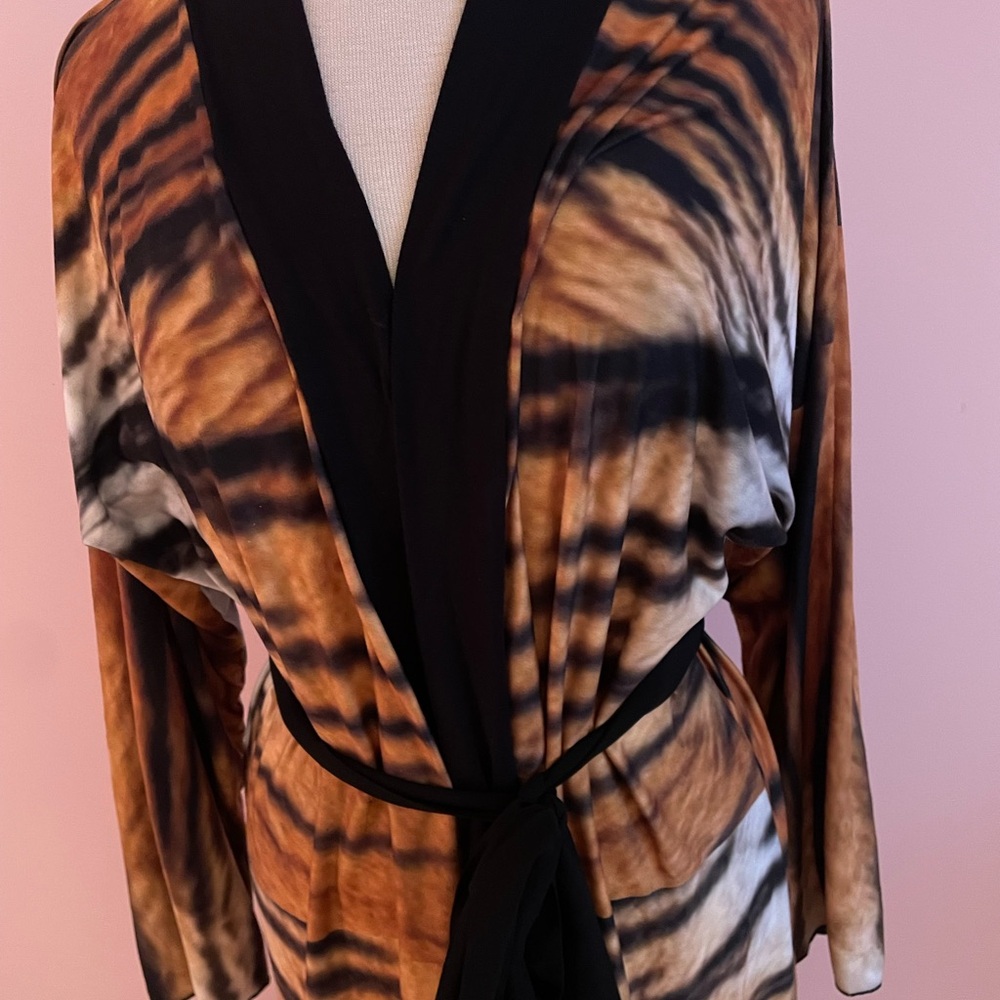 Wild Tiger Print Women's Robe
